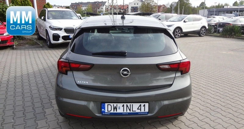 Opel Astra cena 54850 przebieg: 136365, rok produkcji 2021 z Ostroróg małe 191